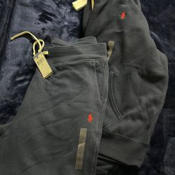 Ralph Lauren Sweat Pants And Matching Hoodie 