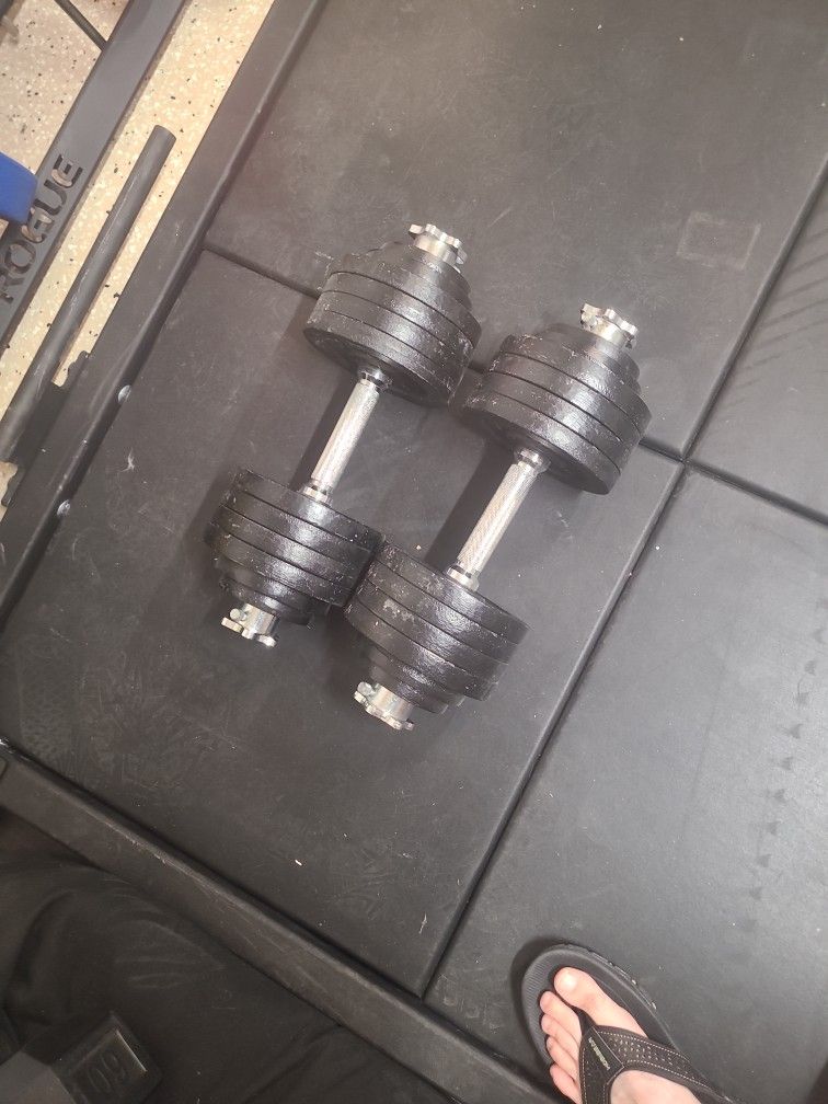 Adjustable Dumbbells