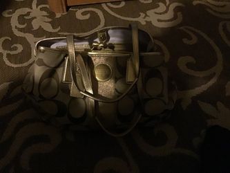 Great condition large Coach purse. Retired model. $60.00obo