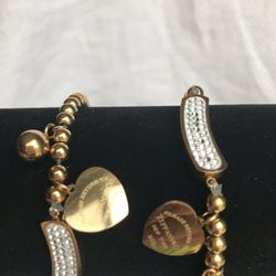 Bracelets stainless steel gold tone