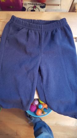 Fleece pants
