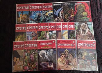 Creepshow comic book Collection of 19! Mixed lot. Image comics. Horror. Keys.