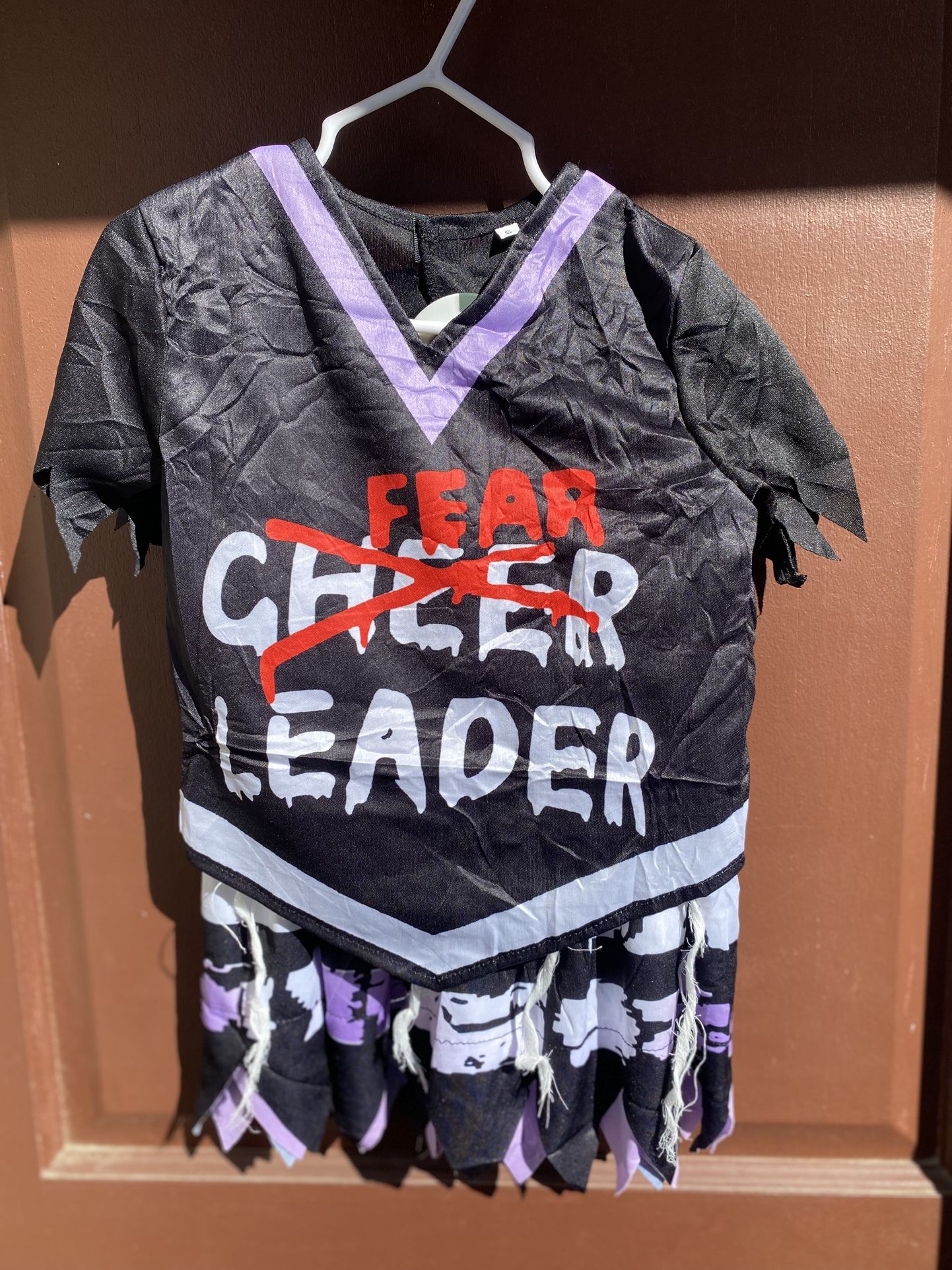 Halloween Zombie Fear Cheerleader Costume S