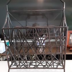 Iron Magazine Rack. Pier One