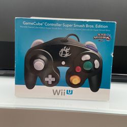 Nintendo Wii U Gamecube Controller Super Smash Bros. Edition BRAND NEW SEALED