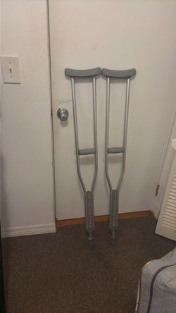 Crutches adjustable