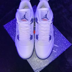 Jordan Retro 4 Midnight Blue Navy