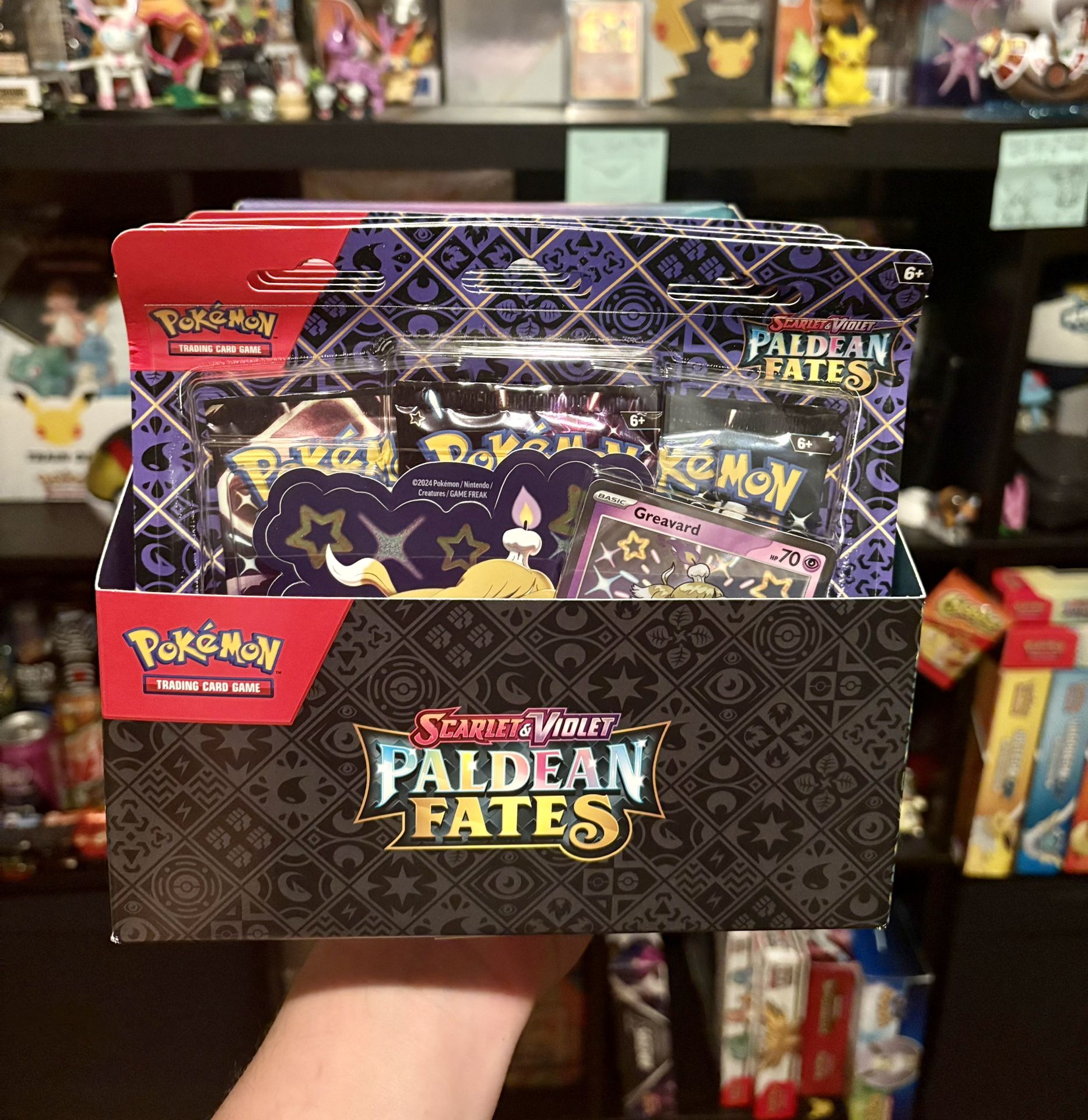 Paldean Fates Tech Sticker Collection Greavard