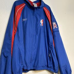 2001 Reebok NBA Jacket W 9/11 Memorial Patch Size XXL