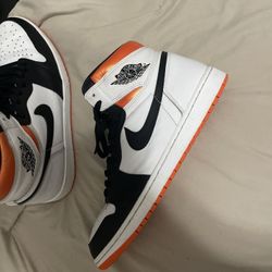 Metallic Jordan One Orange