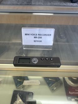 MemoQ MR-250 Mini Linear PCM Voice Recorder