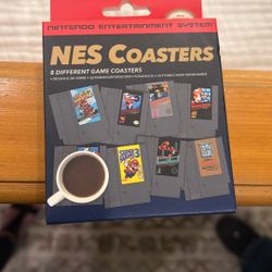 Nes Coasters Brand New In The Box Never Used