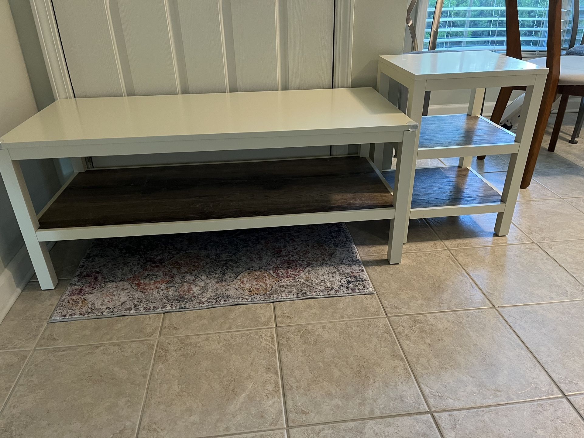 Coffee Table & Side Table/End Table - Matching Set