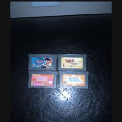 4 Game Boy Advanced Games
