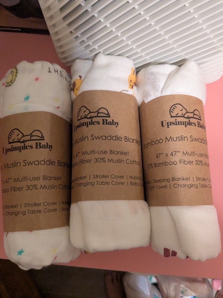 New Muslin Swaddles 