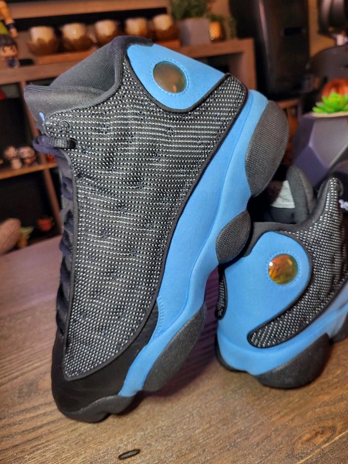 JORDAN 13 RETRO 'BLACK UNIVERSITY BLUE'