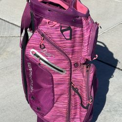 Sun Mountain Diva Ladies Golf Bag 14-way Divider 8 Pockets Nice!