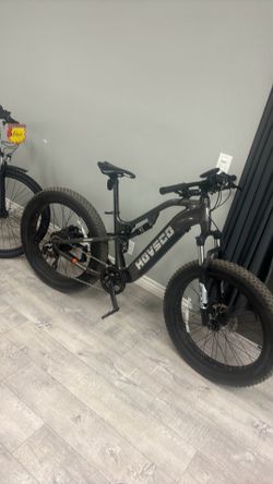 1000 off green or grey hovscout full suspension off-road Ebike