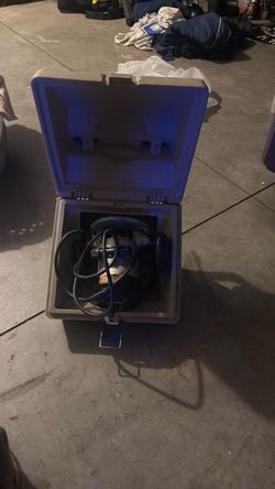 Electric Power Tool in Plastic Storage Case