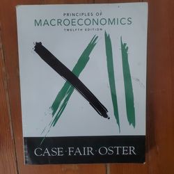 Principles of Macroeconomics 12th Edition