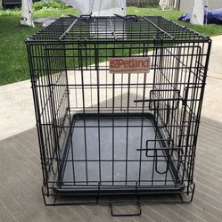 Dog Cage with Double Door