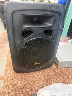 Used Pyle PPHP898A SPEAKER Powered Full Range Speaker Cabinet