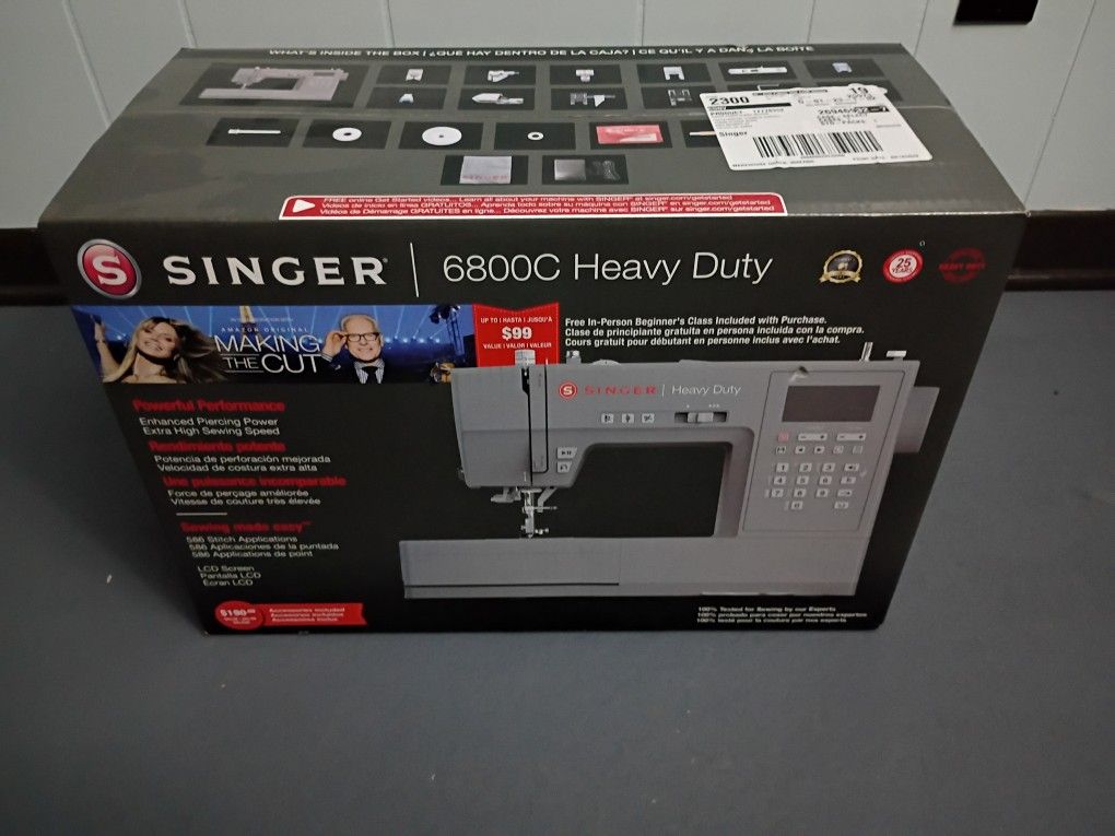 Singer 6800C Heavy Duty Sewing Machine