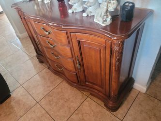 Dresser Cabinet Wood 