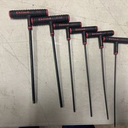 Eklind T-Handle Hex Key Set