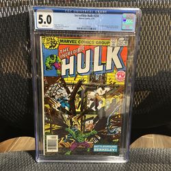 Hulk #234 Comic CGC 5.0 KEY first App Quasar