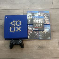 Sony PlayStation 4 Slim Console Days of Play Limited Edition
