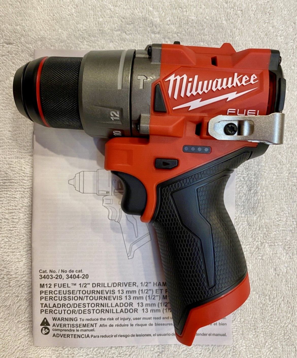 Milwaukee M12 Fuel Hammer Drill
