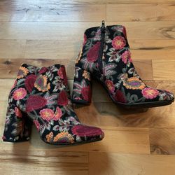 Floral Boots