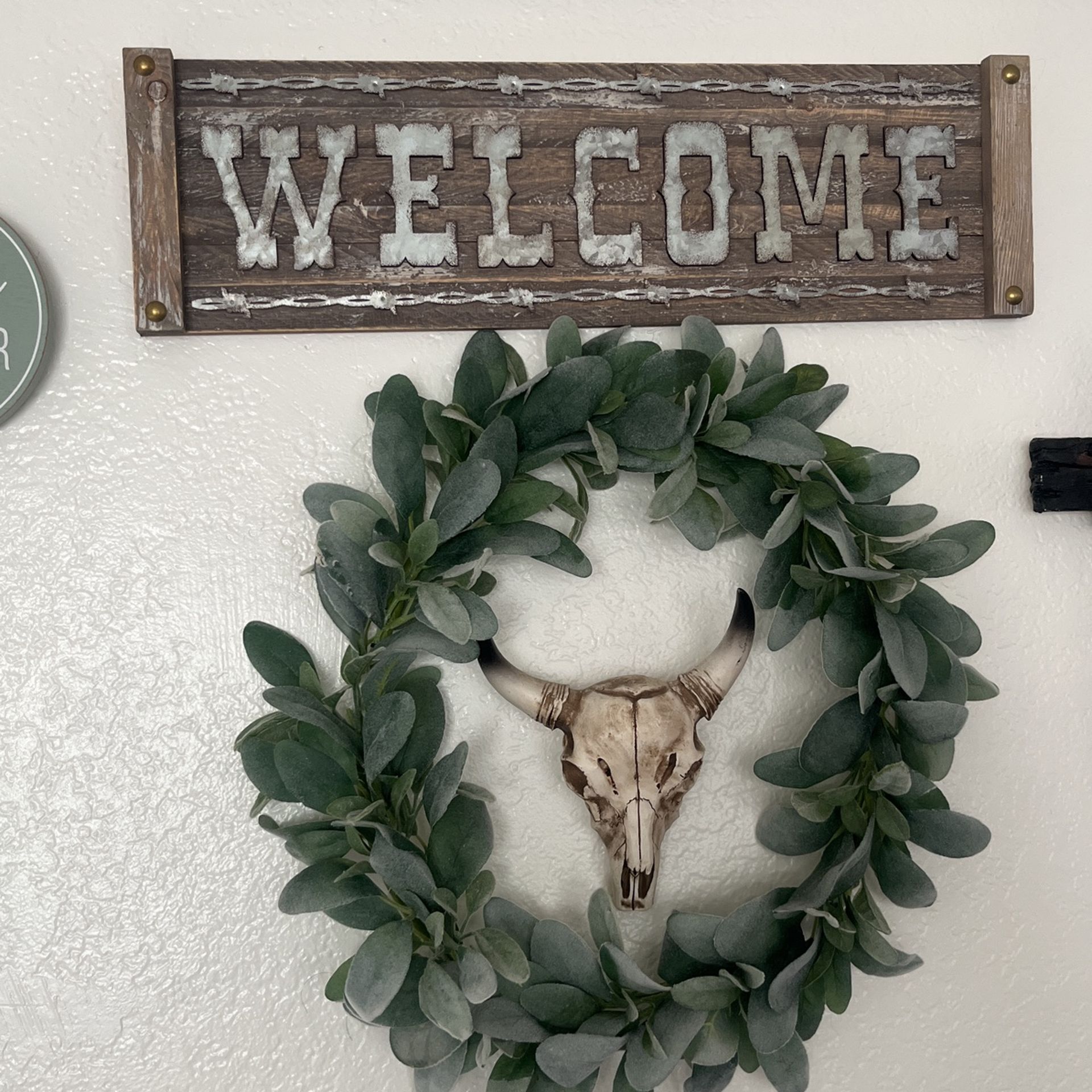 Western Welcome Sign 