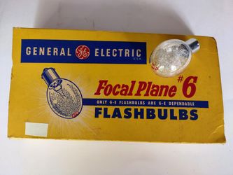 GE FocalPlane #6 Flashbulbs (Package of 4)