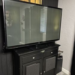 Plasma TV And Stand