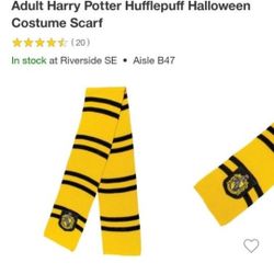 Harry Potter Halloween Hufflepuff scarf