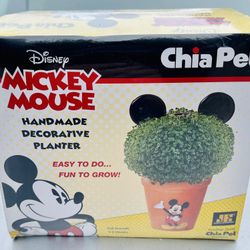 New fun Chia Pet - Disney Mickey Mouse Handmade Decorative Planter