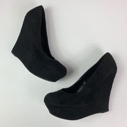 Platform wedge heels size 8.5