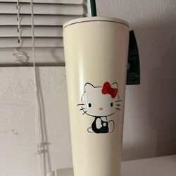 Hello kitty Starbucks cup