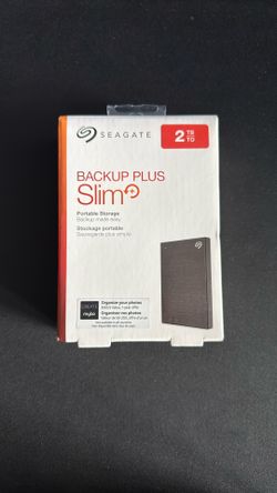 Seagate Backup Plus Slim 2TB