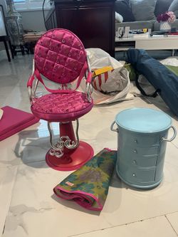 American Girl Hair Salon Set