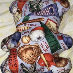 MLB Teddy Bear Plush doll Junior League baseball toy vintage (READ DESC)