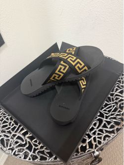 VERSACE designer sandals men