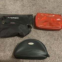 Lot Of 3 MAC Makeup Bags