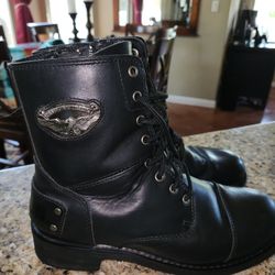 Harley Davidson Leather Boots