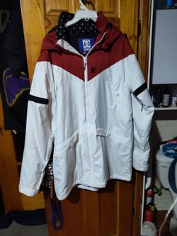 DC Shoes Snow Jacket White and Red