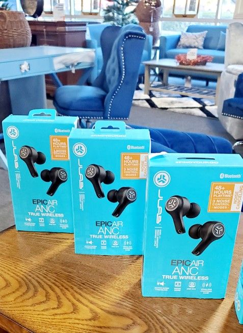JLab Epic Executive Wireless Active Noise Canceling Earbuds