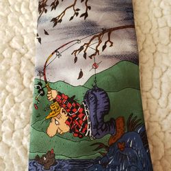 Fishing Necktie
