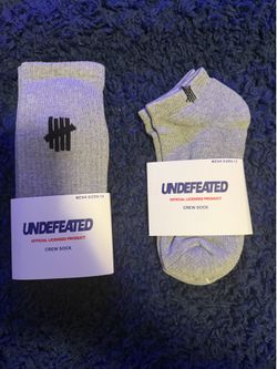 Undefeated Crew Socks